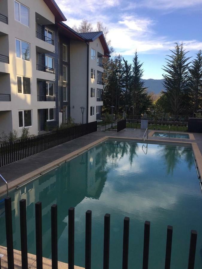 Condominio Robles camino al volcan Pucón Esterno foto